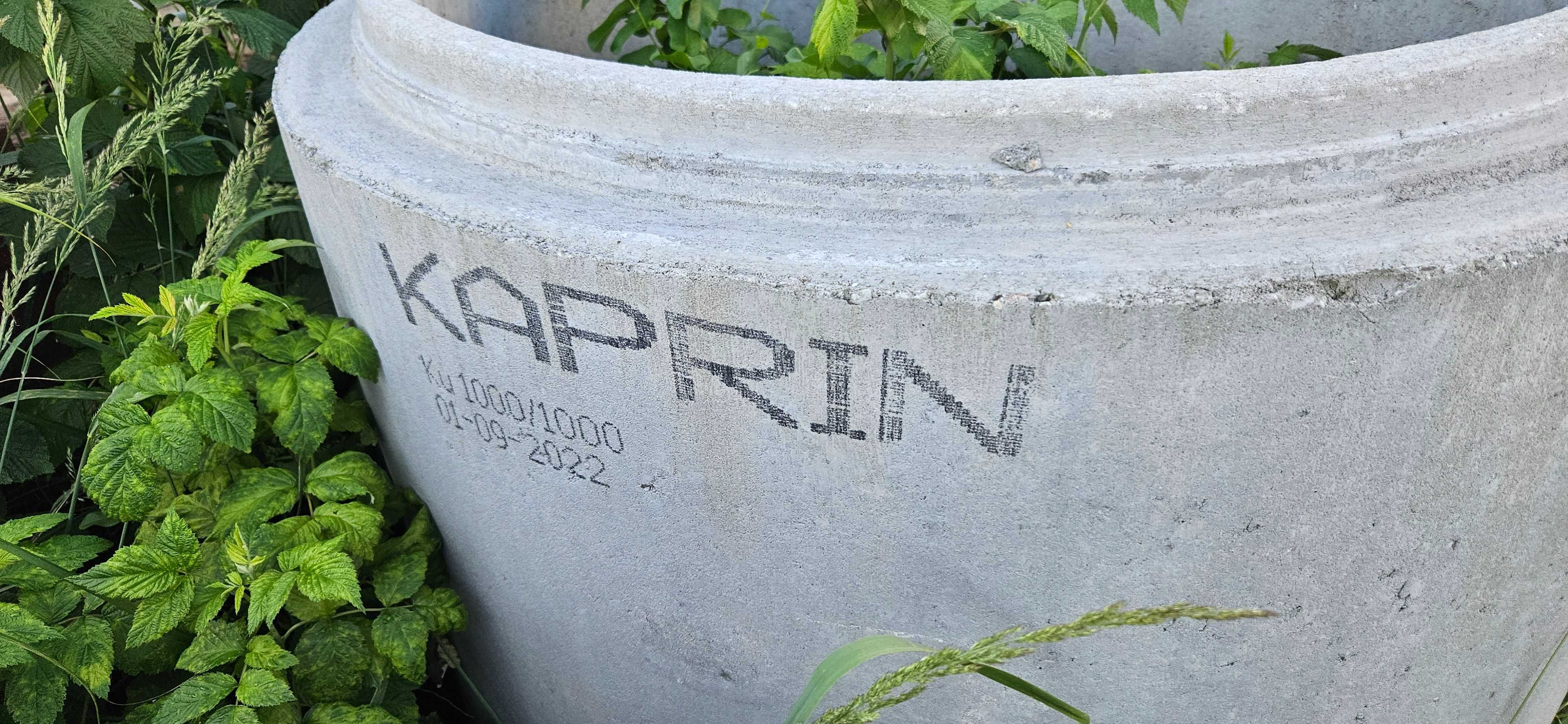 Kręgi studnie S1 S6 S9 Studnia włazowa DN1000 Podkarpackie Kaprin