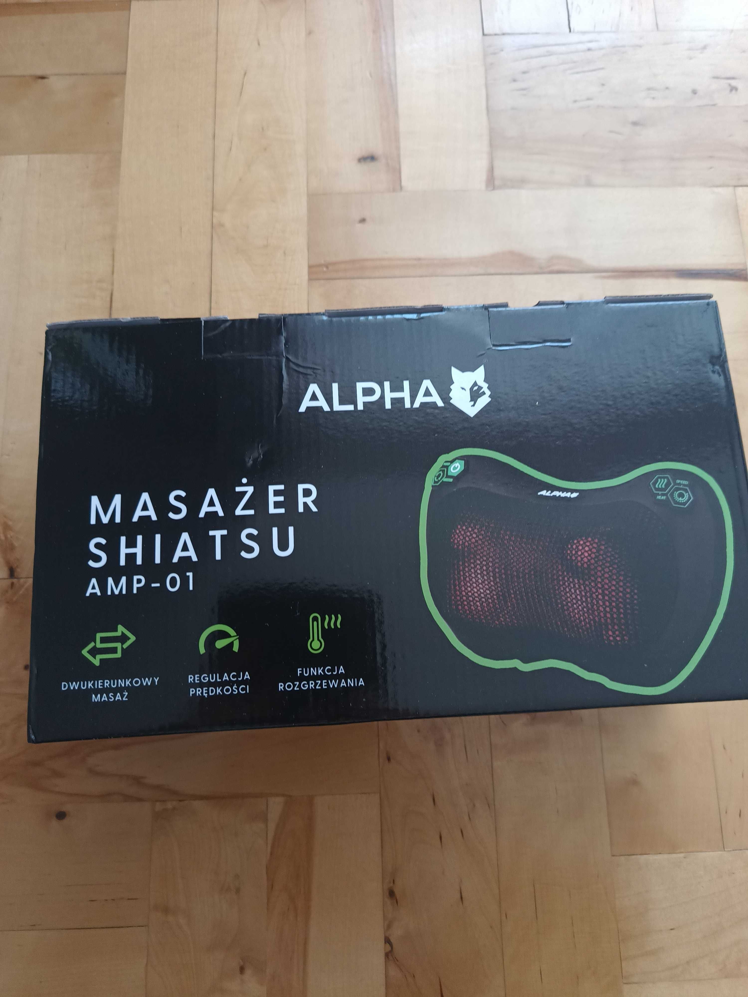 Masażer  poduszka masująca Shiatsu Alpha AMP - 01