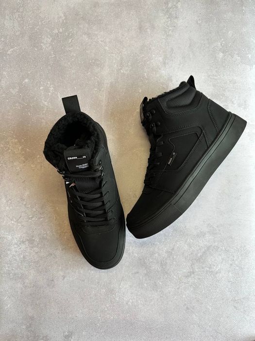 Мужские зимние кроссовки высокие утеплённые | Размеры 42–46