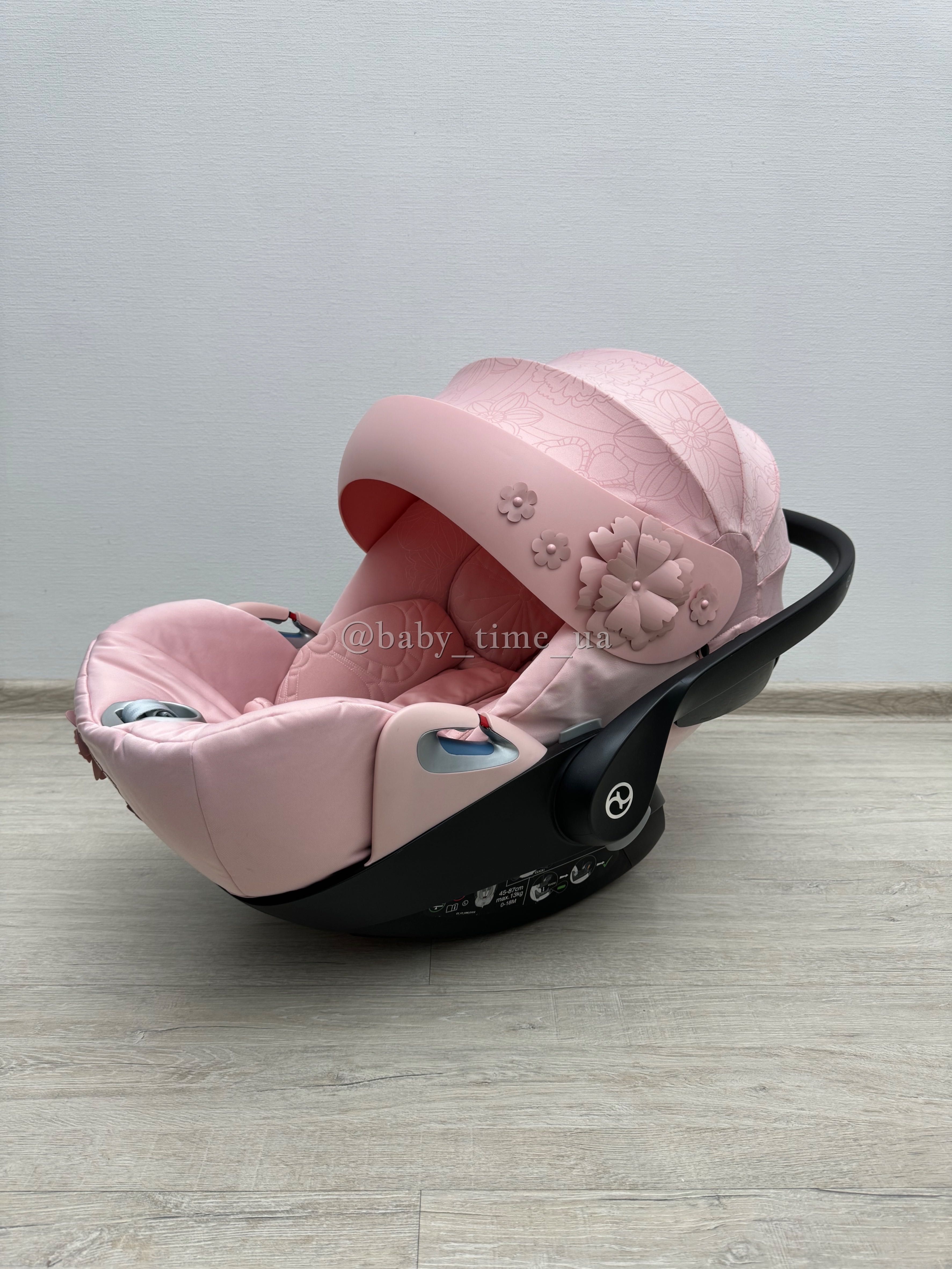 Cybex Cloud Z Simply Flowers Pink/Beige автокрісло Сайбекс лімітоване