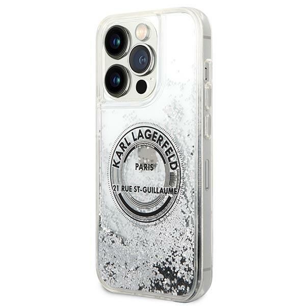 Etui Karl Lagerfeld Liquid Glitter RSG Dla iPhone 14 Pro
