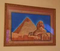 Картина на папірусі Єгипет Фараон