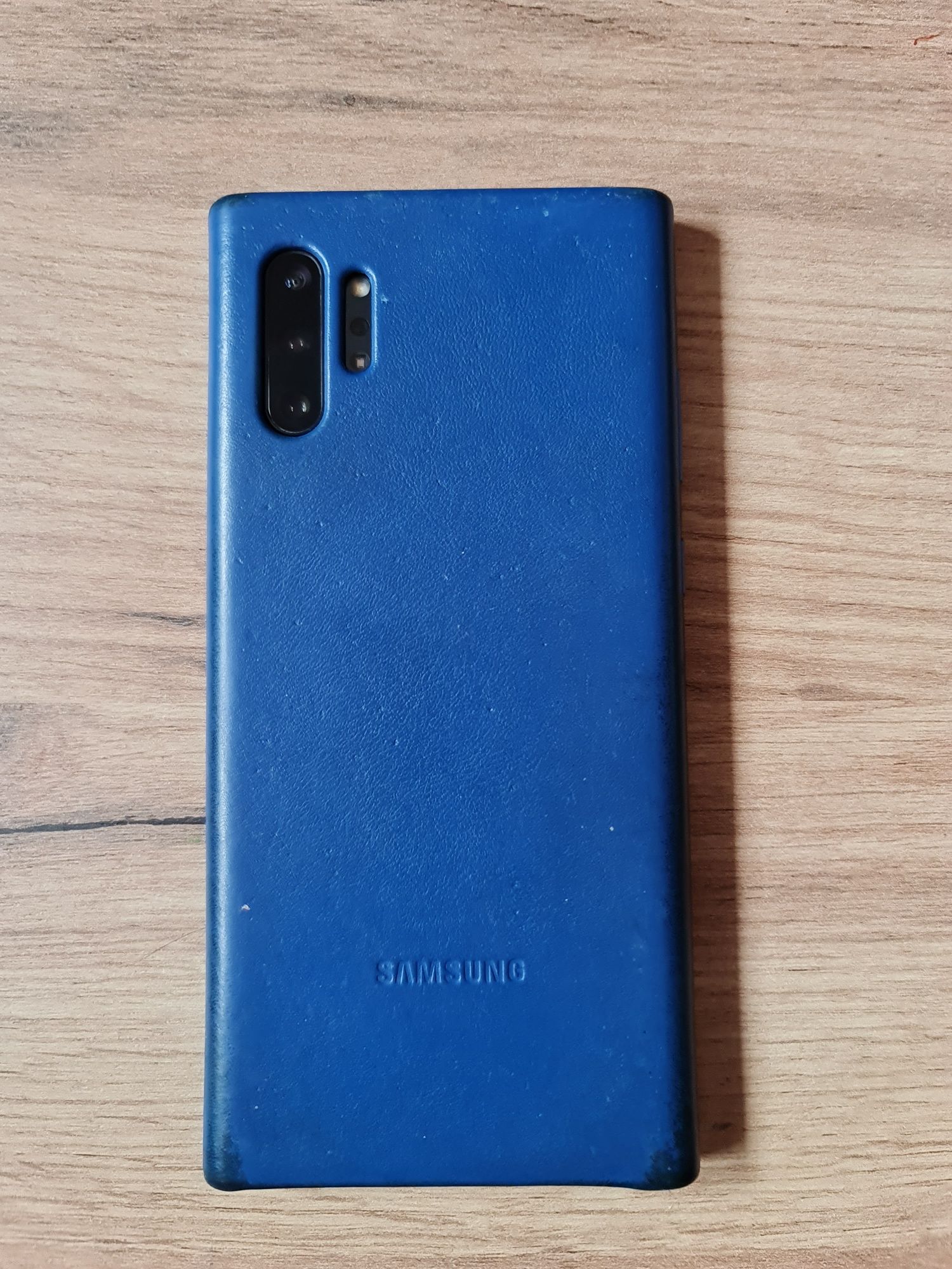 Samsung Galaxy Note 10 plus 10+ rysik etui skórzane folia