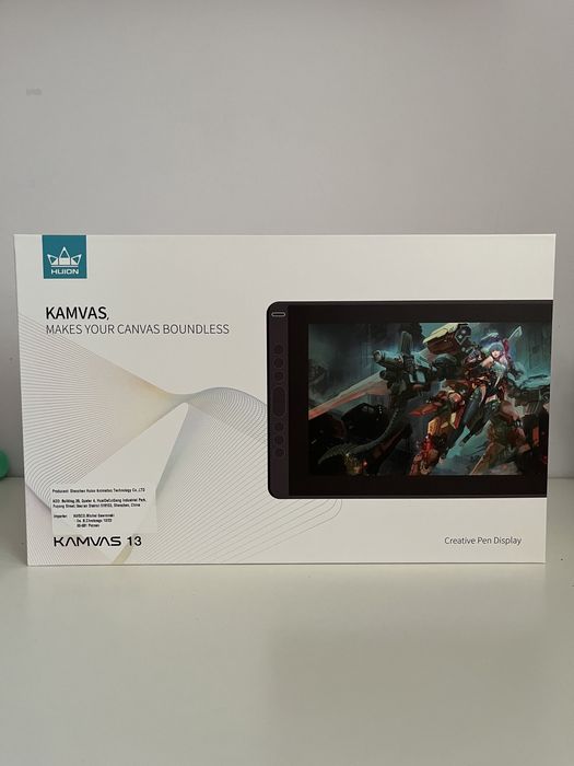 Tablet graficzny Huion Kamvas 13 (czarny)