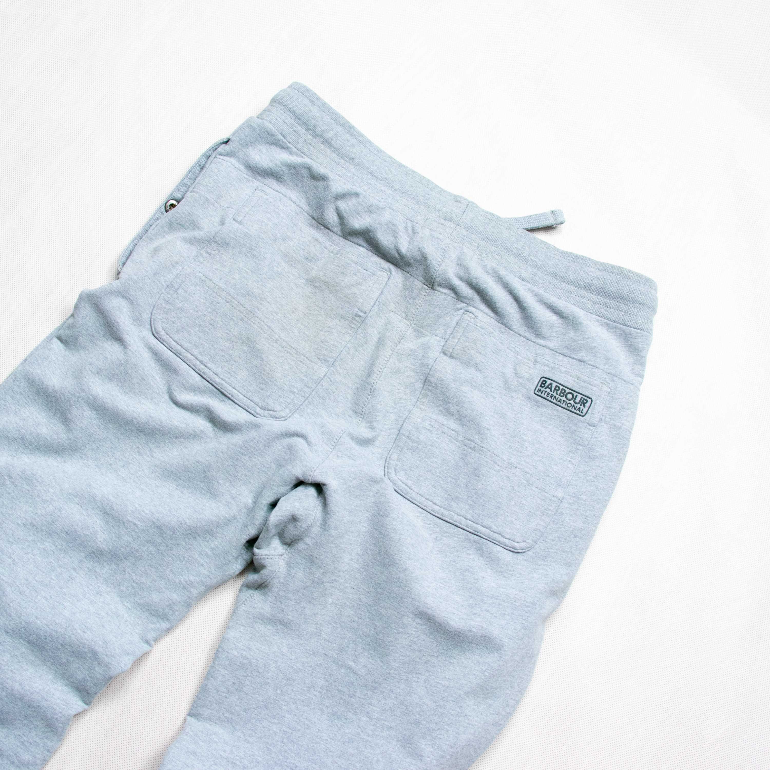Barbour spodnie joggery bawełniane M