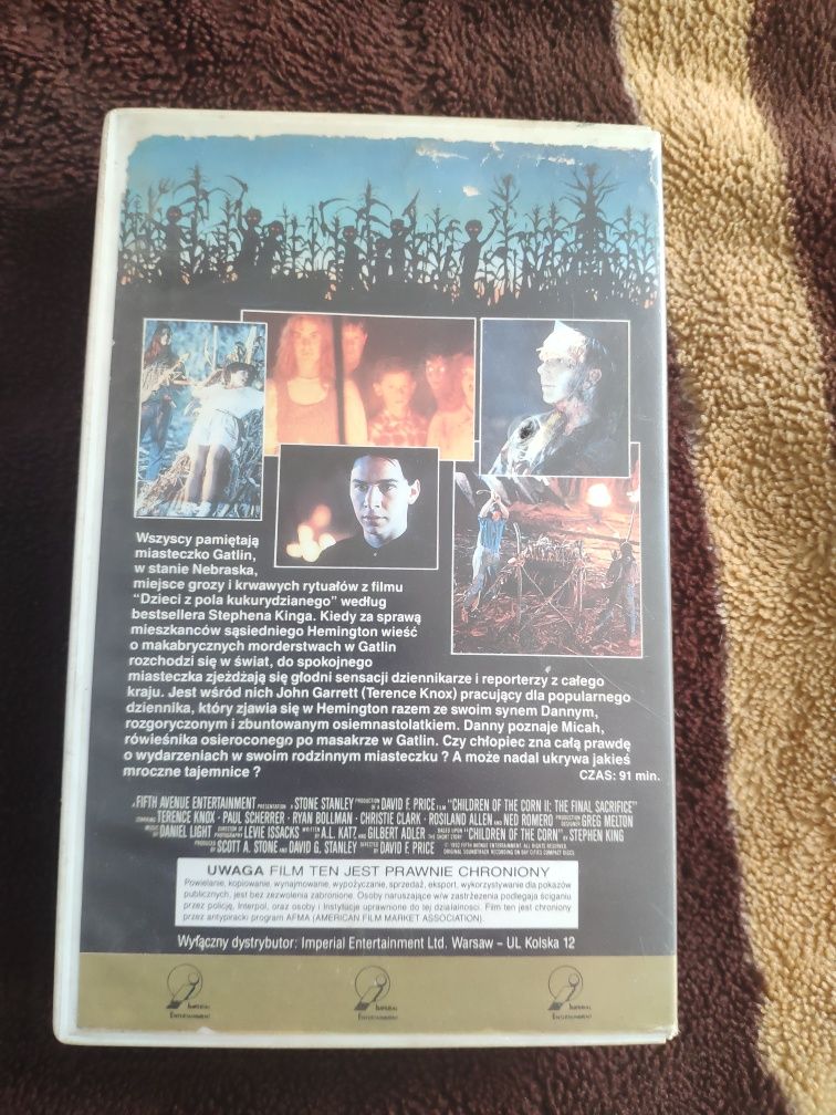 Dzieci kukurydzy 2 VHS horror