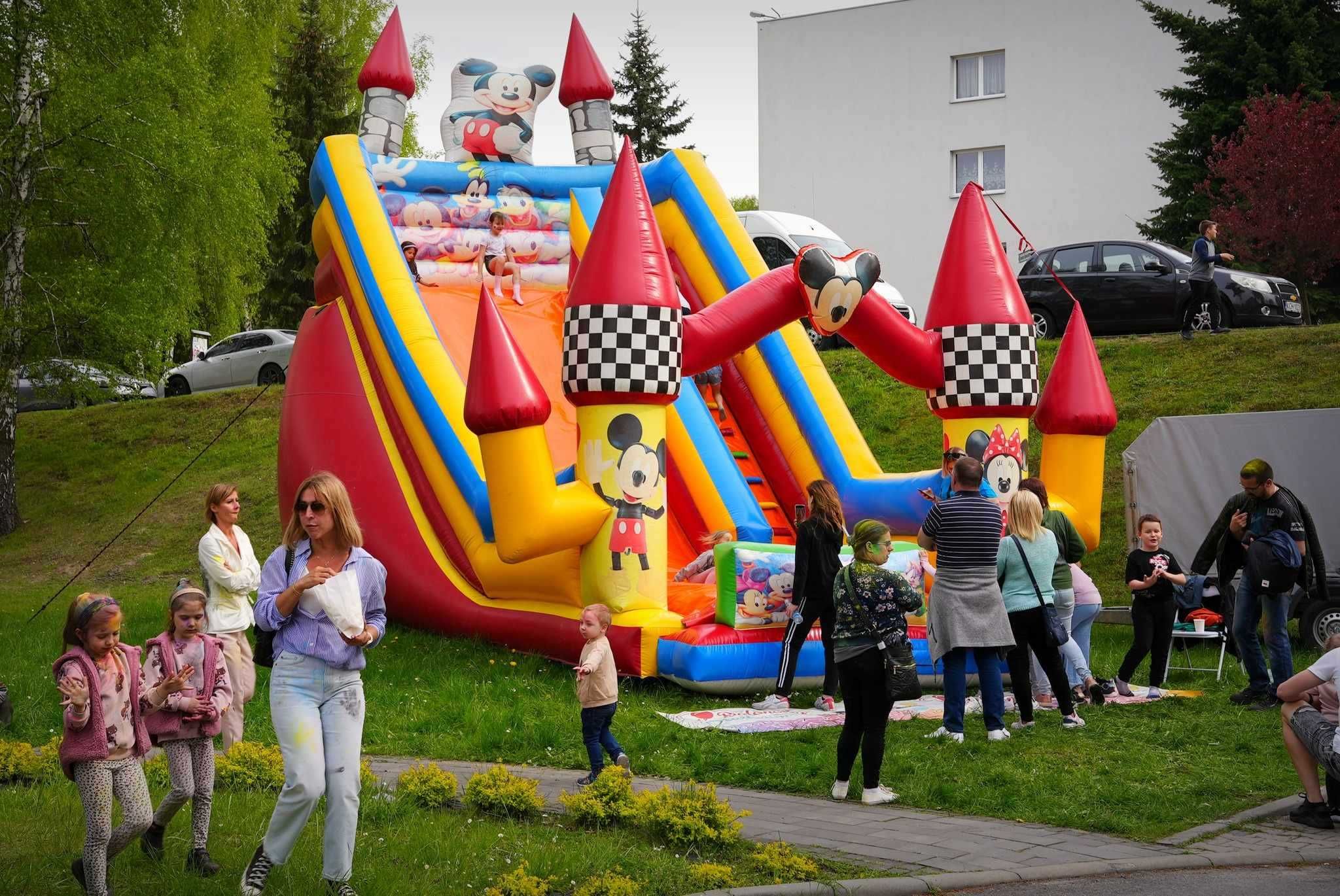 Zamek dmuchany, zamki, zjeżdżalnia dmuchana,  dmuchańce animacje