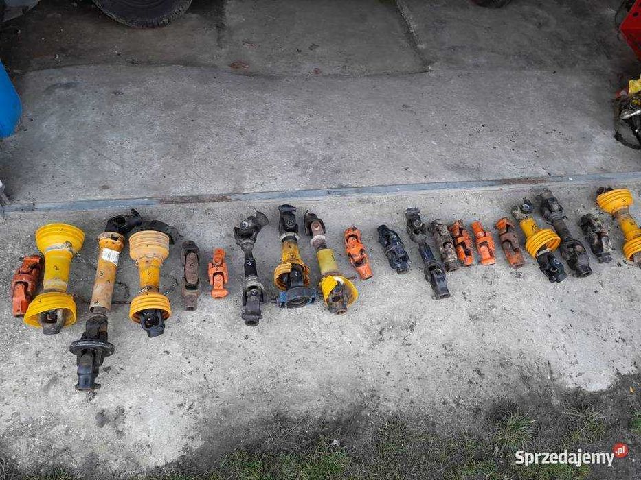 wałki przekaźnika WOM glebogryzarki KUBOTA ISEKI YANMAR HINOMOTO różne