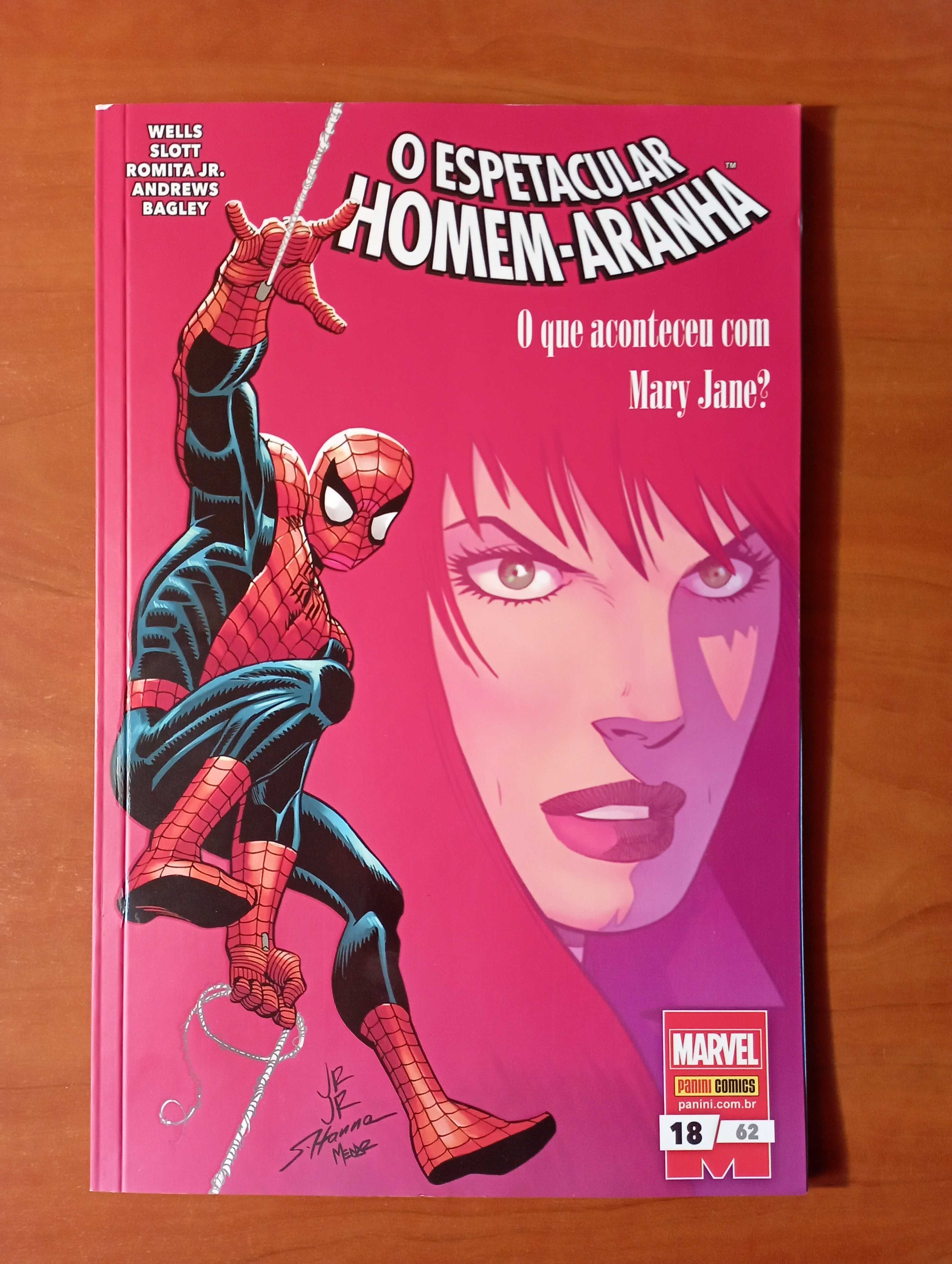 O Espetacular Homem-Aranha - Várias edições brasileiras 2023