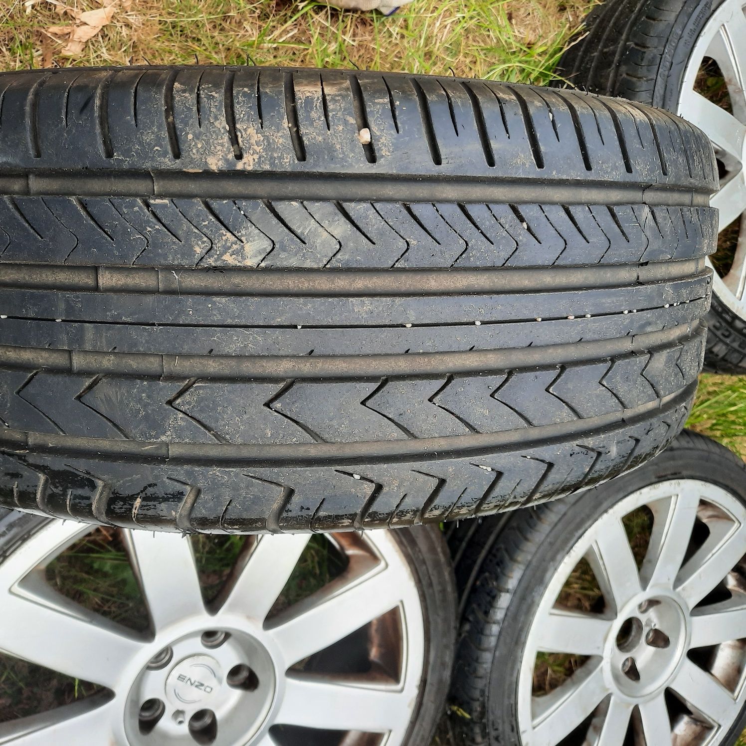 Alufelgi VW  5x100 + Opony jak nowe
