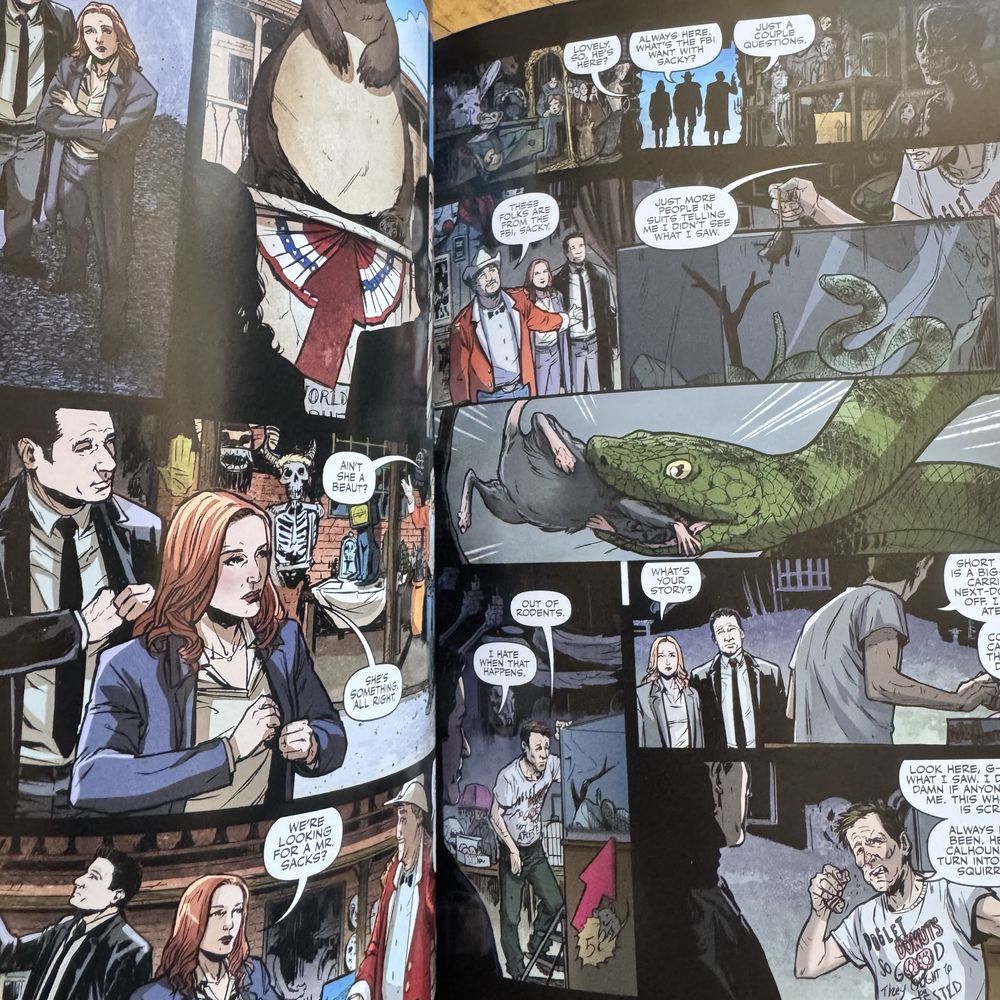 The X Files a zarchiwum X komiks EN