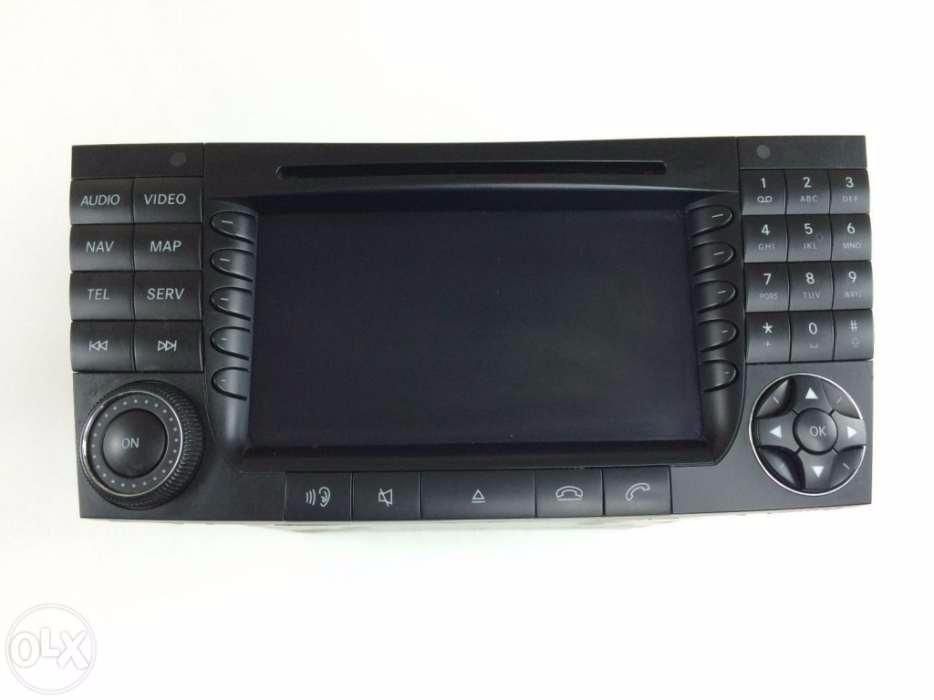 Rádio Comand - Mercedes Classe E e CLS (W211 e W219)