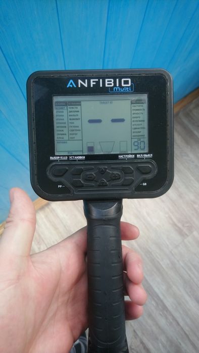 Nokta Anfibio Multi ,катушка Af-35, рюкзак, сумка для знахідок