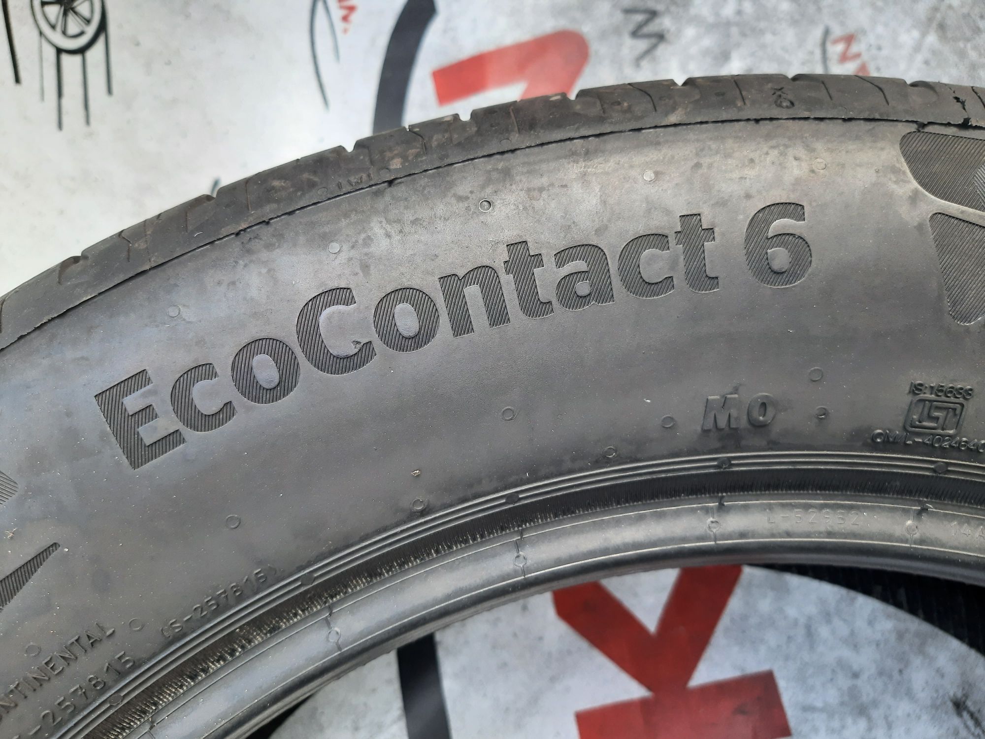 4x 235/55r18 100W Continental EcoContact 6