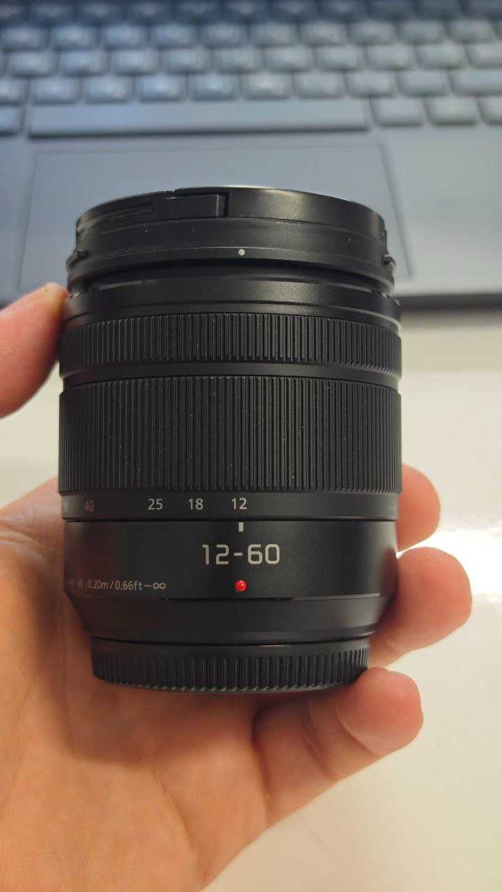 Panasonic H-FS12060E 12-60mm f/3,5-5,6 Lumix G Vario POWER топ стекло