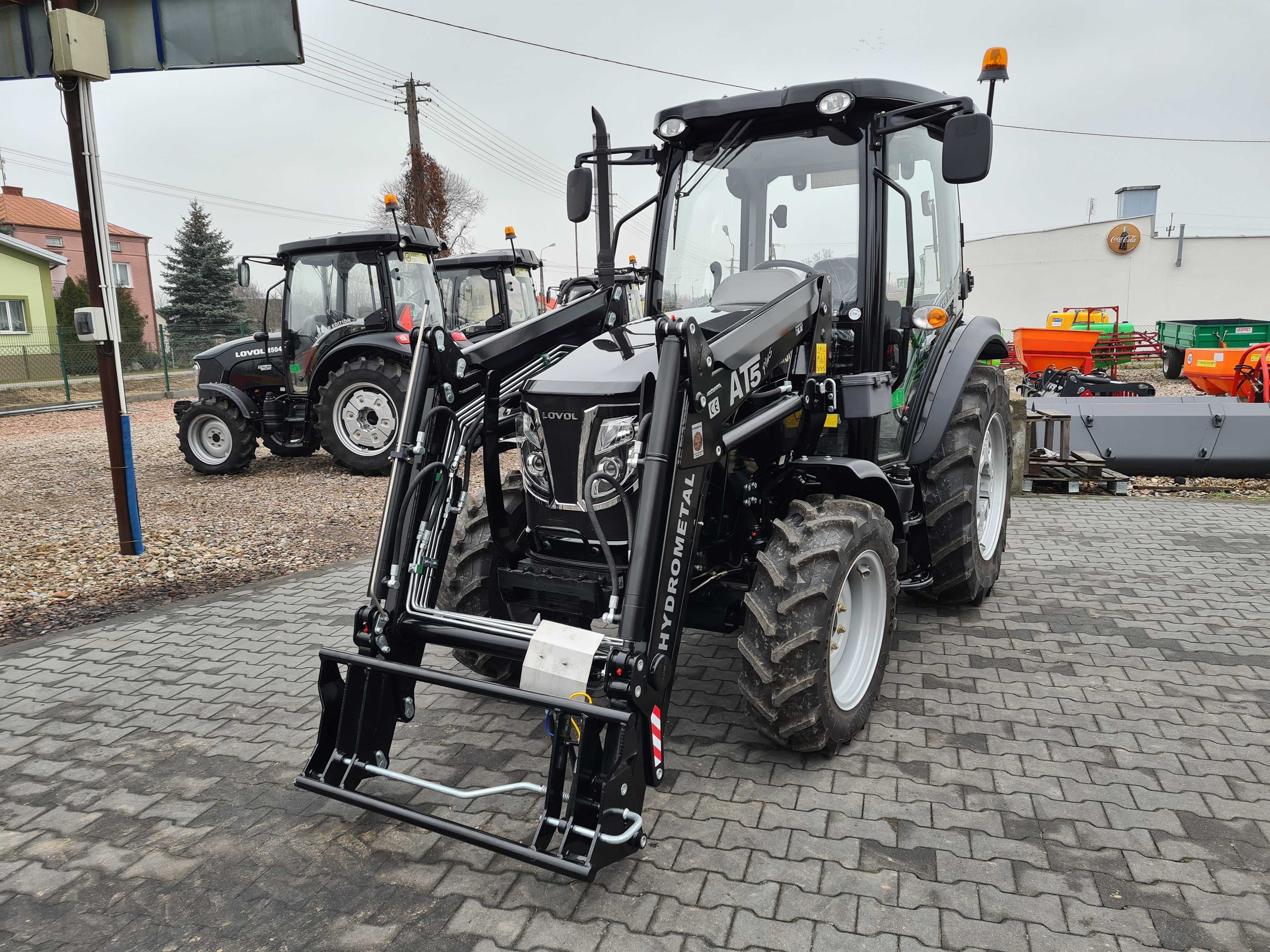 LOVOL M504 moc 50-60KM KREDYT 0% Rewers Klima Radio Pod Program PROW