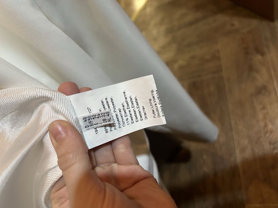 Неймовірний оверсайз піджак білий