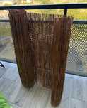2 maty wiklinowe/oslony na balkon, gęste 3,60 cm szer i 100 cm wys x 2
