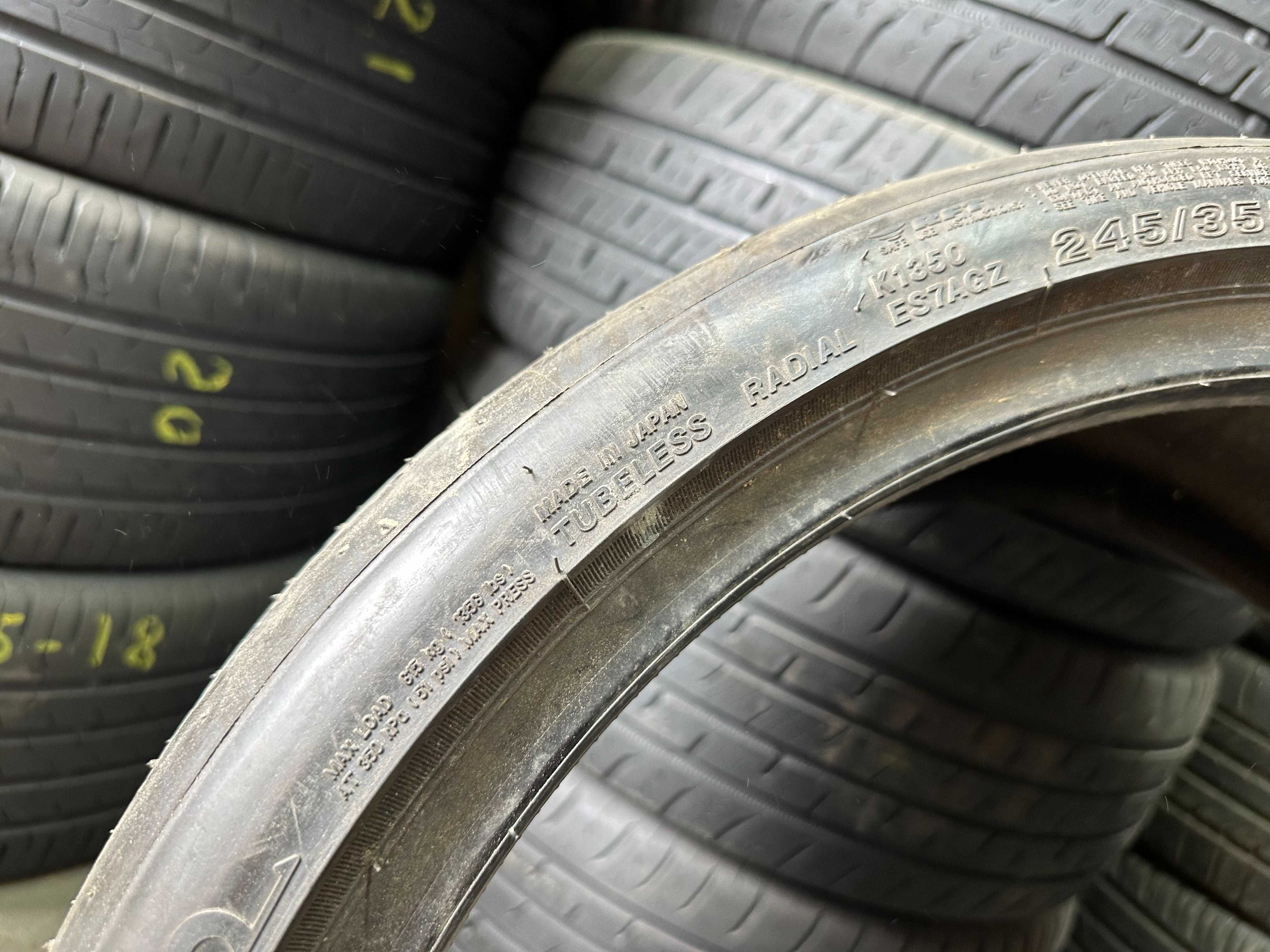 Нові шини 245/35 R20 91Y Bridgestone Potenza S007 RFT ранфлет
