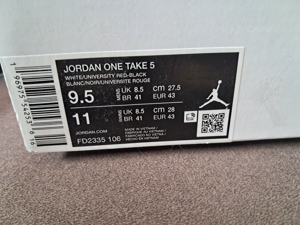 Jordan One Take 5 43
