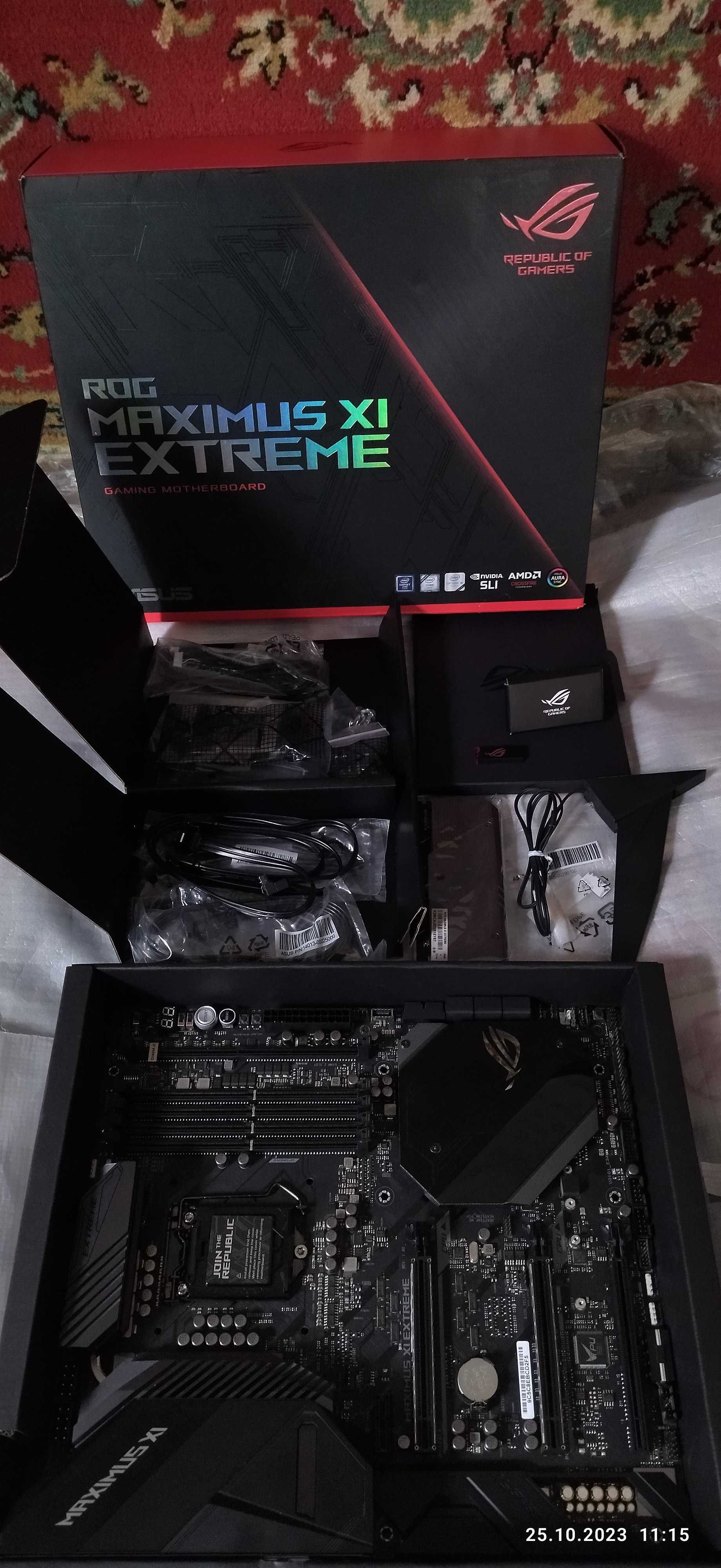 ASUS ROG Maximus XI Extreme z390, MSI MPG x570 Gaming PRO CARBON WiFi