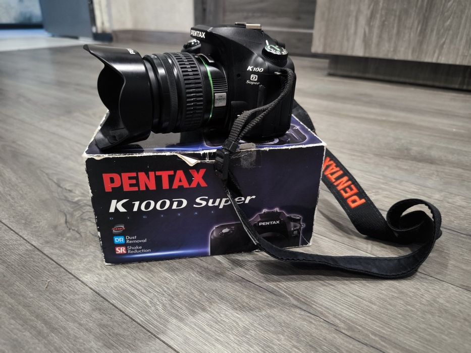 Pentax k100d super, дзеркальний фотоаппарат