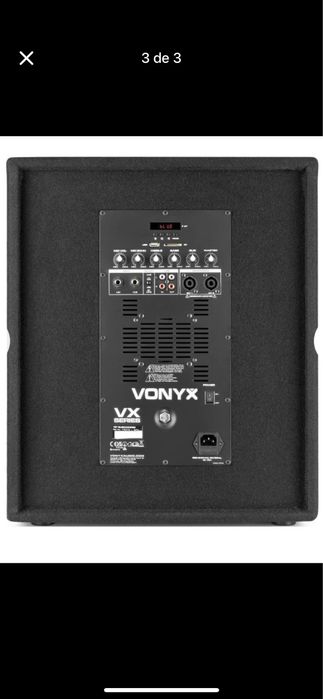 Colunas de som 1000w