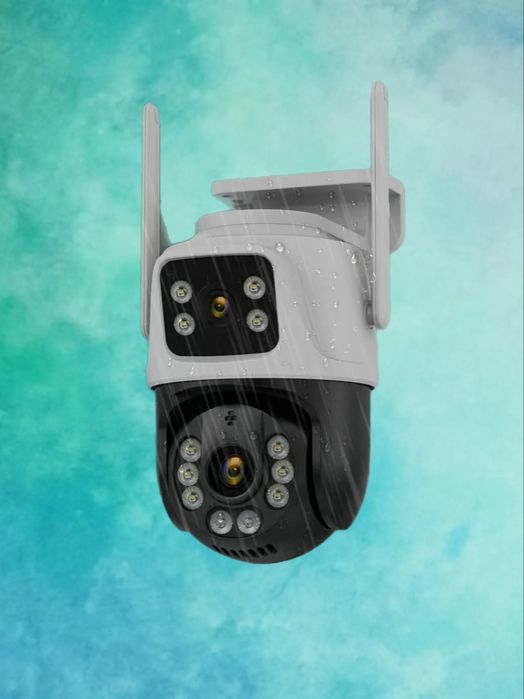 Уличная поворотная камера видеонаблюдения iCSee O-kam pro