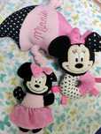 Pozytywka parasolka Minnie mouse plus grzechotka