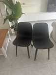 Cadeiras IKEA ODGER atracite preta