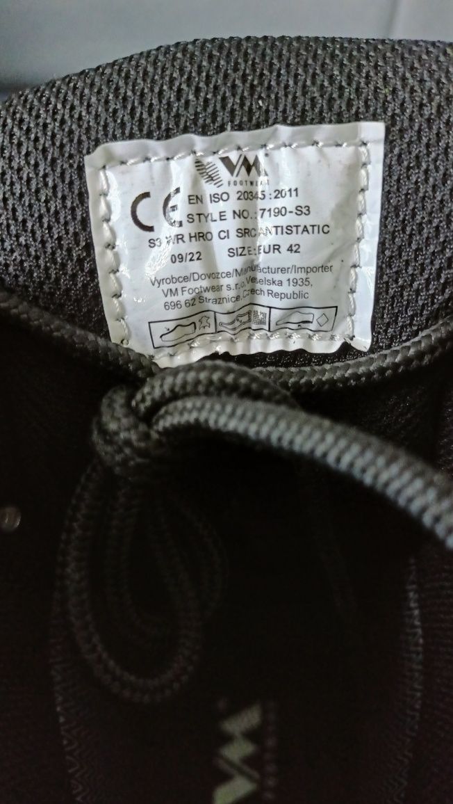 Buty Robocze [r. 42] VM Footwear 7190-S3 Portland