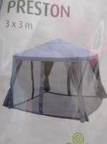 Pawilon ogrodowy Blooma Preston 3 x 3 m antracyt