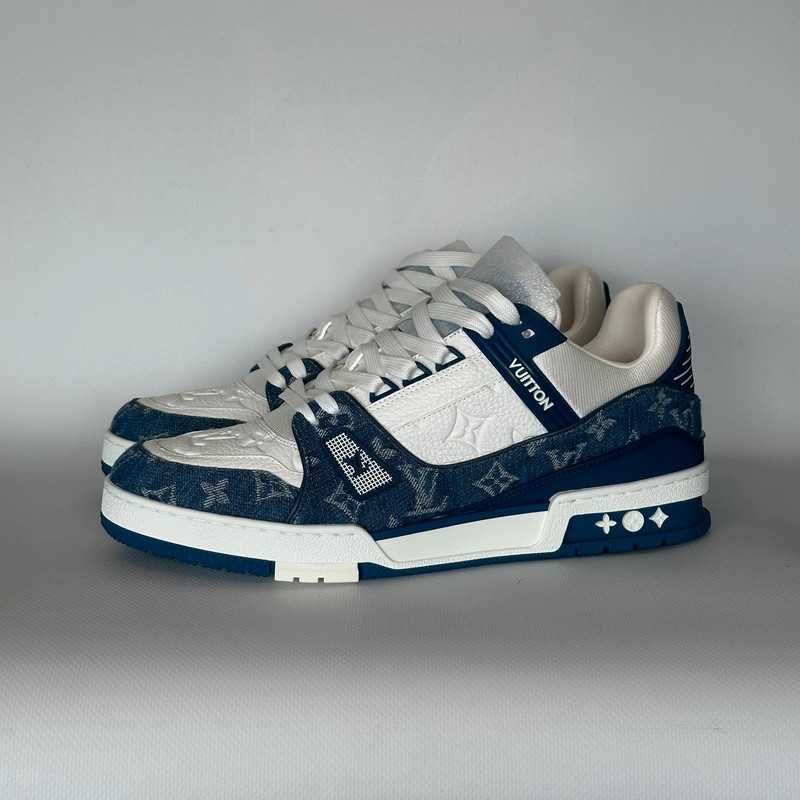 Blue buty LouisVuitton LvMęskie casualowe buty Trainer .44