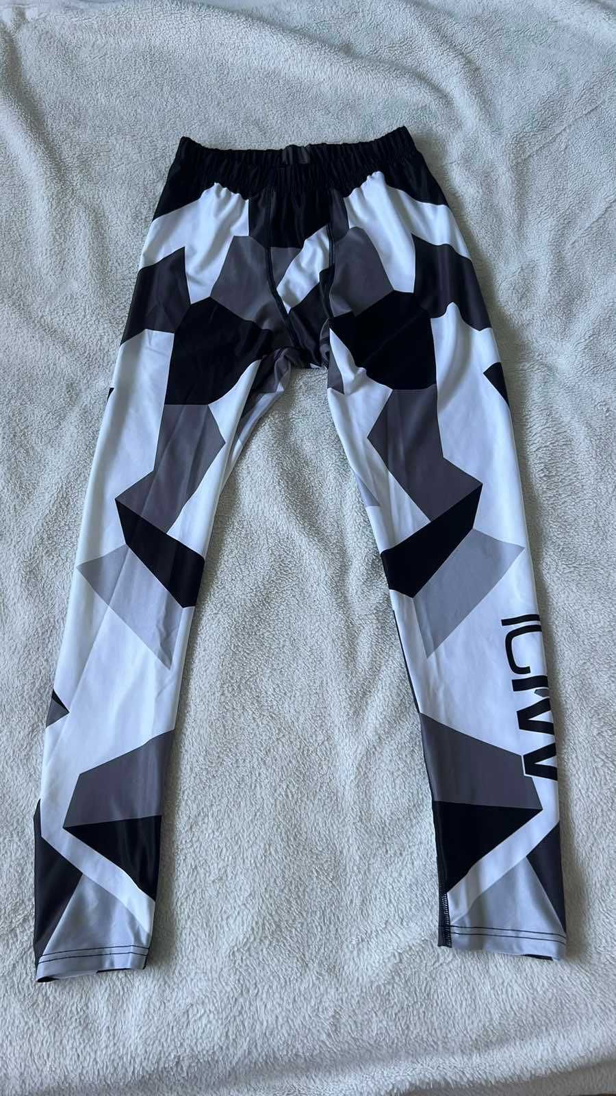 Legginsy sportowe męskie ICIW w rozmiarze XL