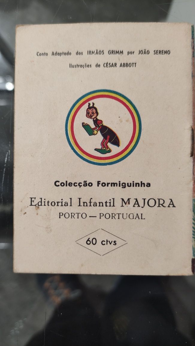 Livros Antigos da Coleção Formiguinha da MAJORA