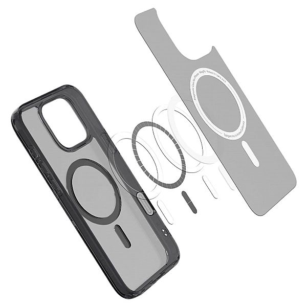 Etui Spigen Ultra Hybrid "T" MagSafe na iPhone 16 Pro Max - czarne
