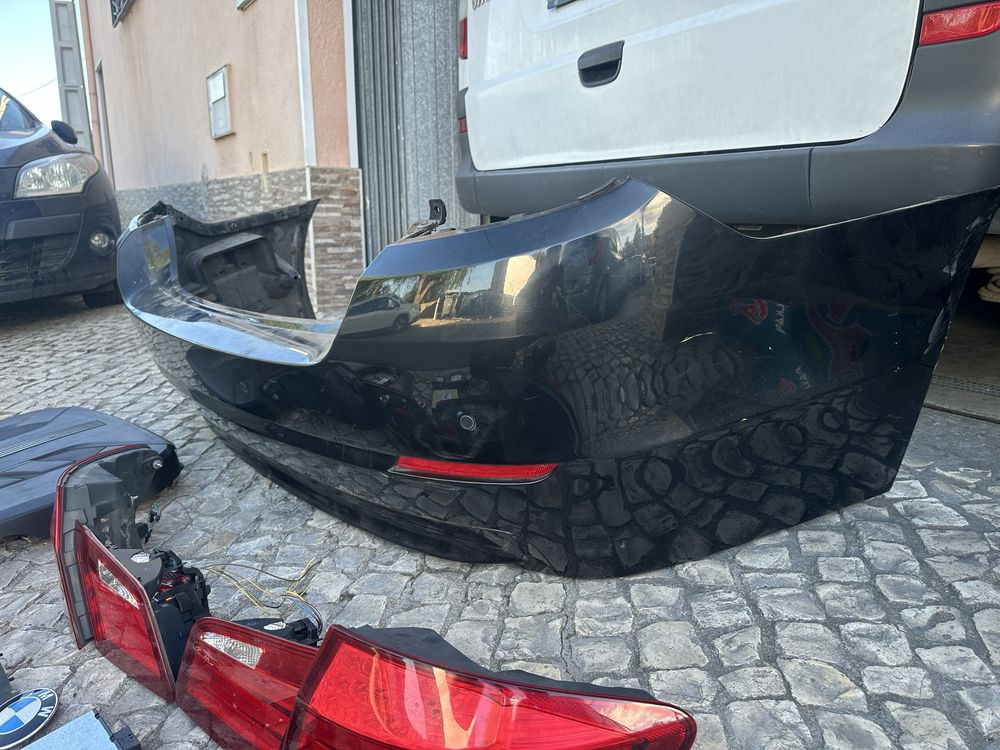 Parachoques tras bmw f10 farolins farolim  tampa motor camara tras