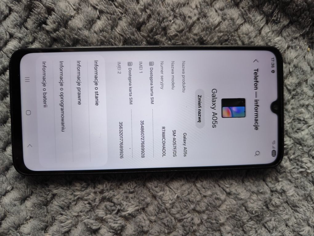 Sprzedam Samsung Galaxy A05s 4/64