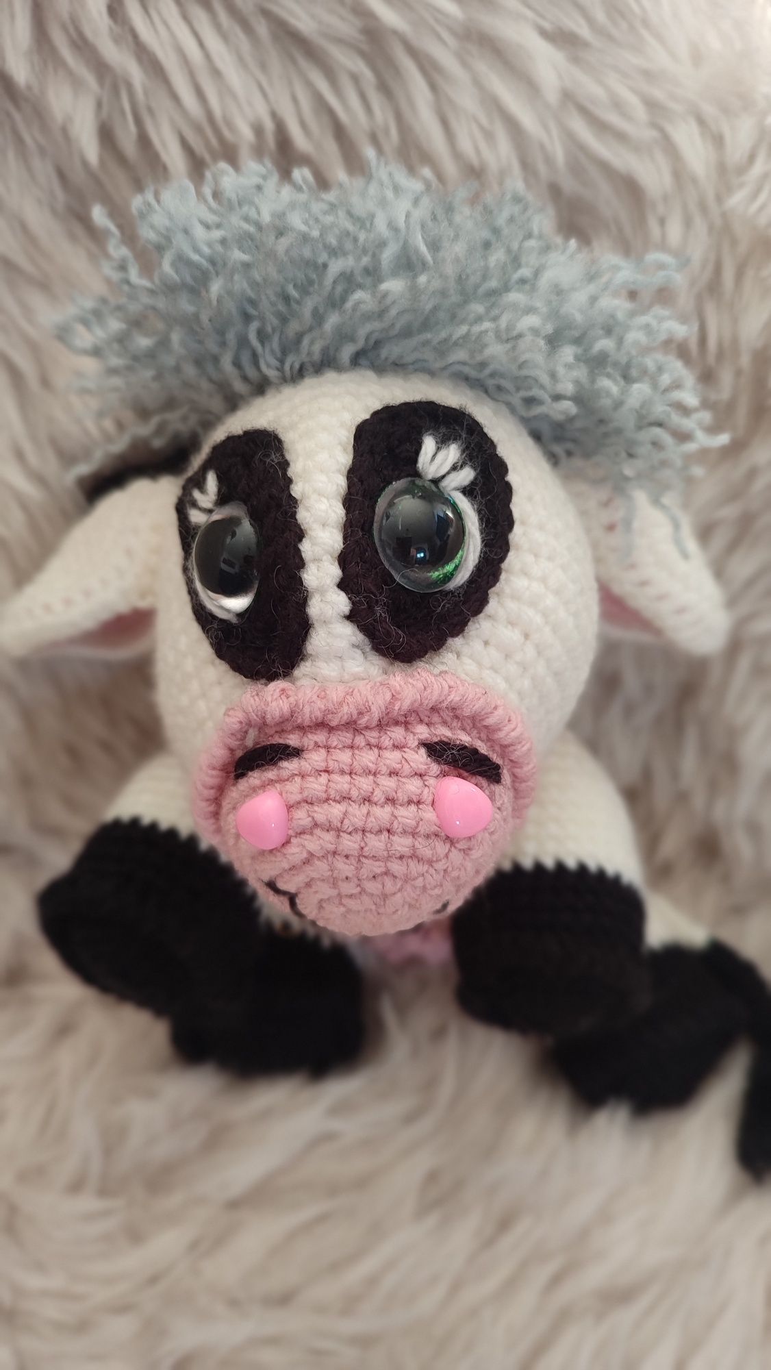 Maskotka handmade Krowa FREDZIA