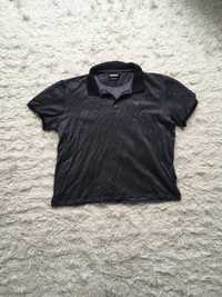 Koszulka polo T-shirt szara DKNY