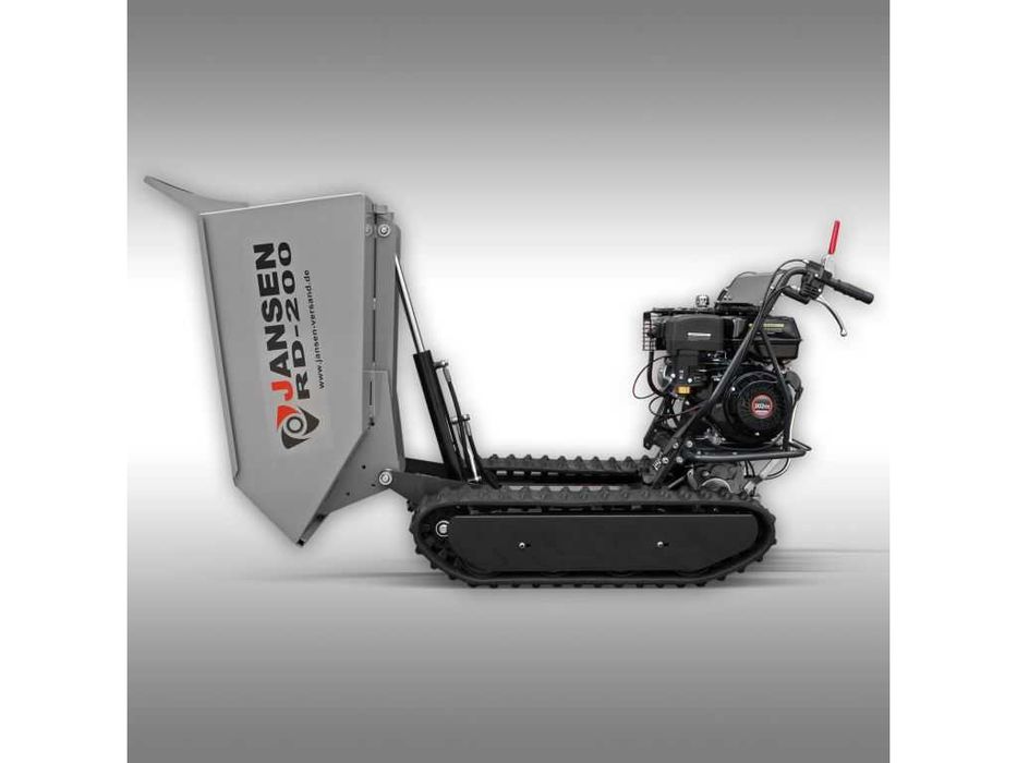 Думпер гусеничний, міні самоскид Jansen RD-200
 мини самосвал