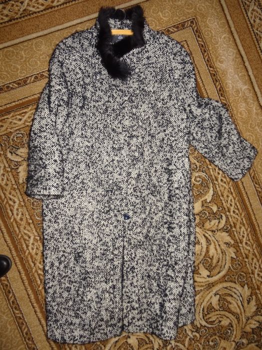 Płaszcz Woolmark wełna 100%