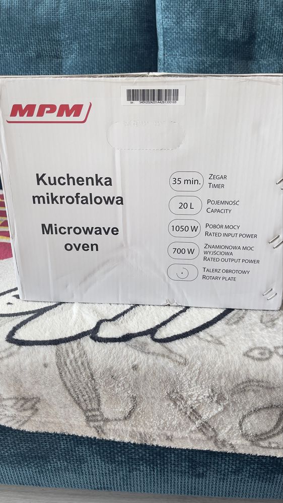 Kuchenka mikrofalowa MPM nowa