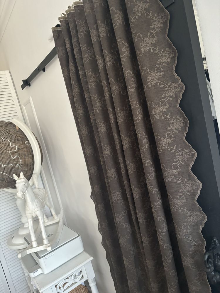 Piekne firany 2szt Lene Bjerre shabby chic prowansalski rustykalny