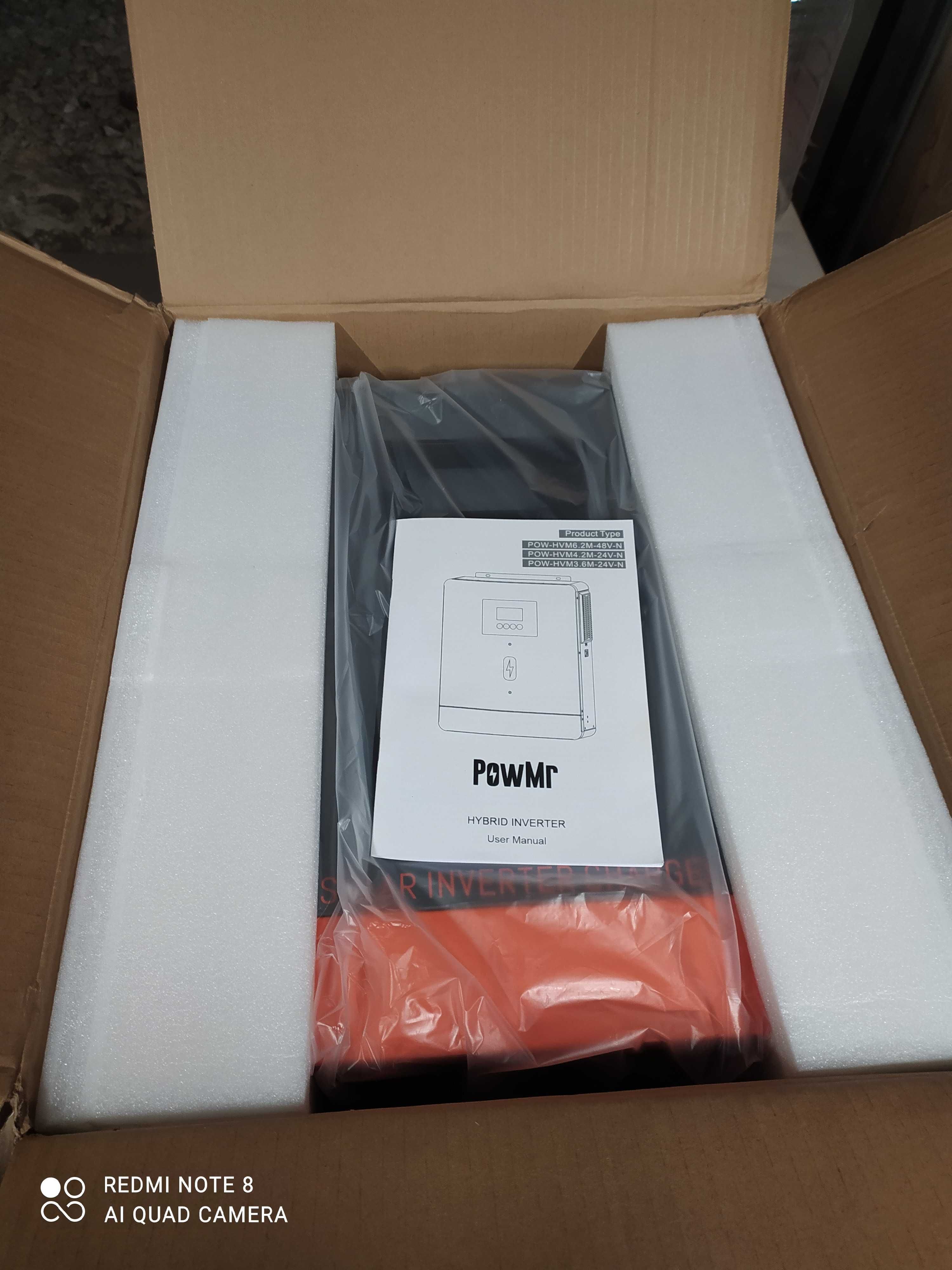 Гібридний інвертор PowMr 4.2кВт, 24В