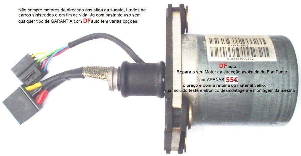 Motor Centralina da direçao torque Fiat punto 188