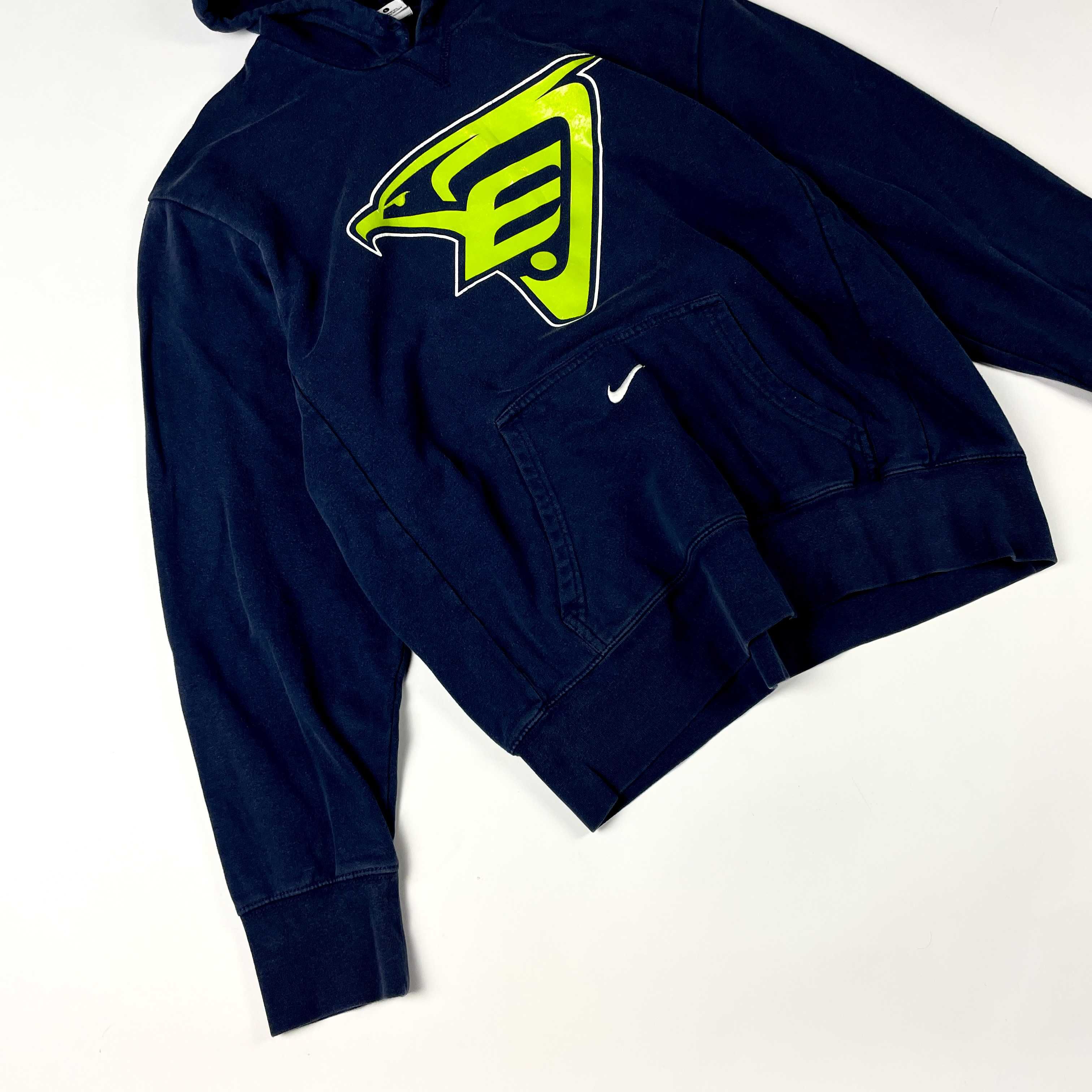 Nike navy hoodie Golden Eagle Elite University bluza z nadrukiem