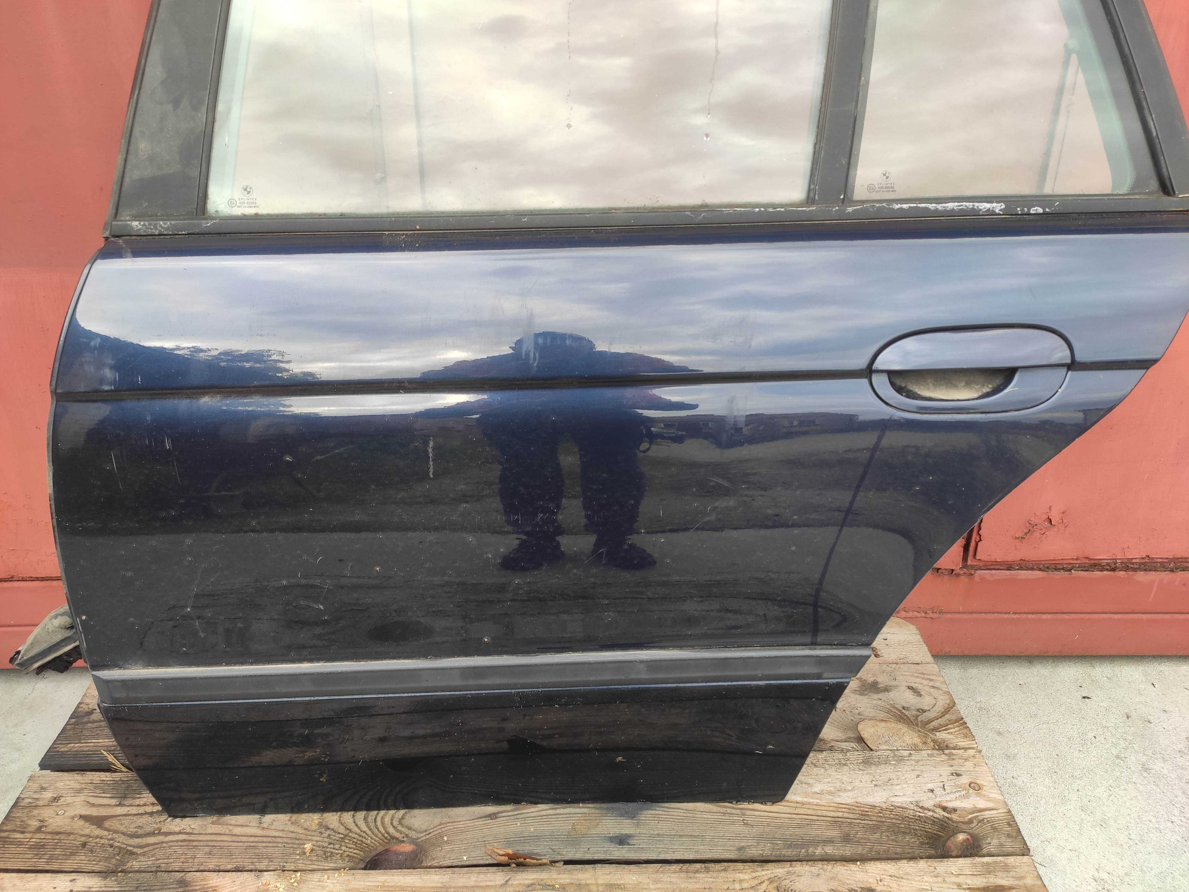 Drzwi BMW E39 Orient Blau tylne lewe