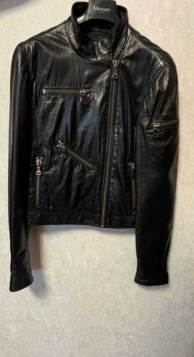 Dolce & Gabbana кожаная куртка SB0366