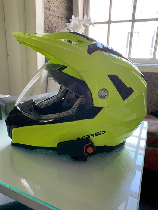 capacete moto com  intercomunicador
